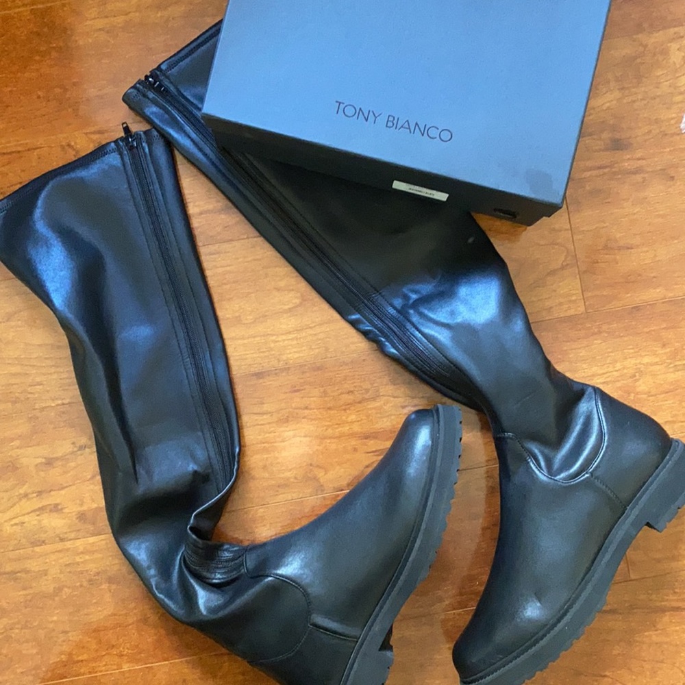 Tony Bianco long stretch knee boots